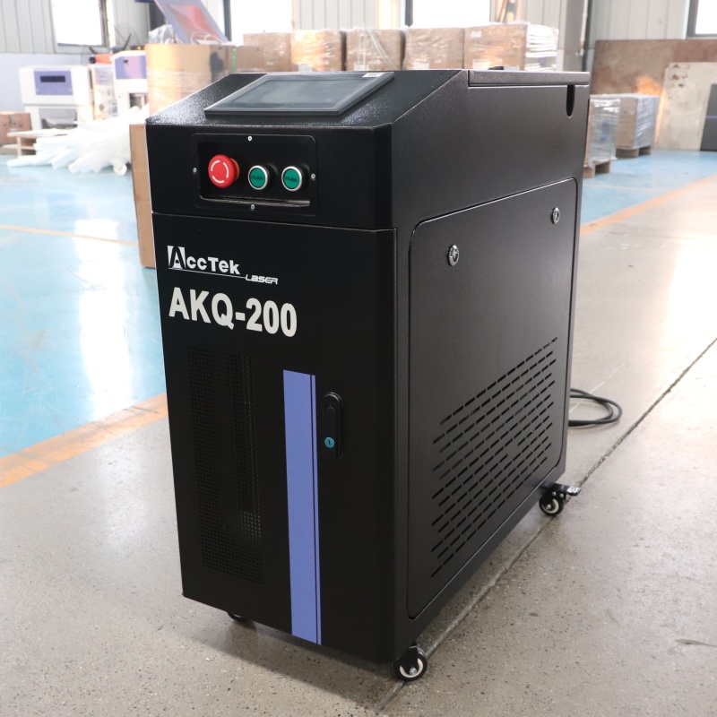 Portable Laser Rust Removal - AccTek ручной портативный очиститель ржавчины 500