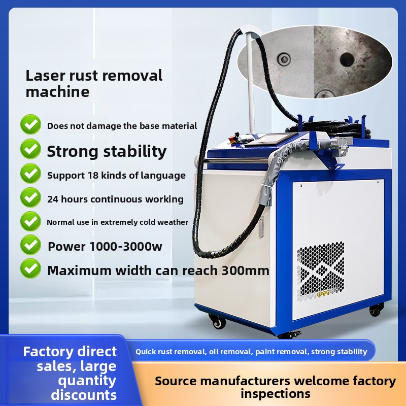 Industrial Laser Rust Remover - Портативная ручная машина для удаления ржавчины