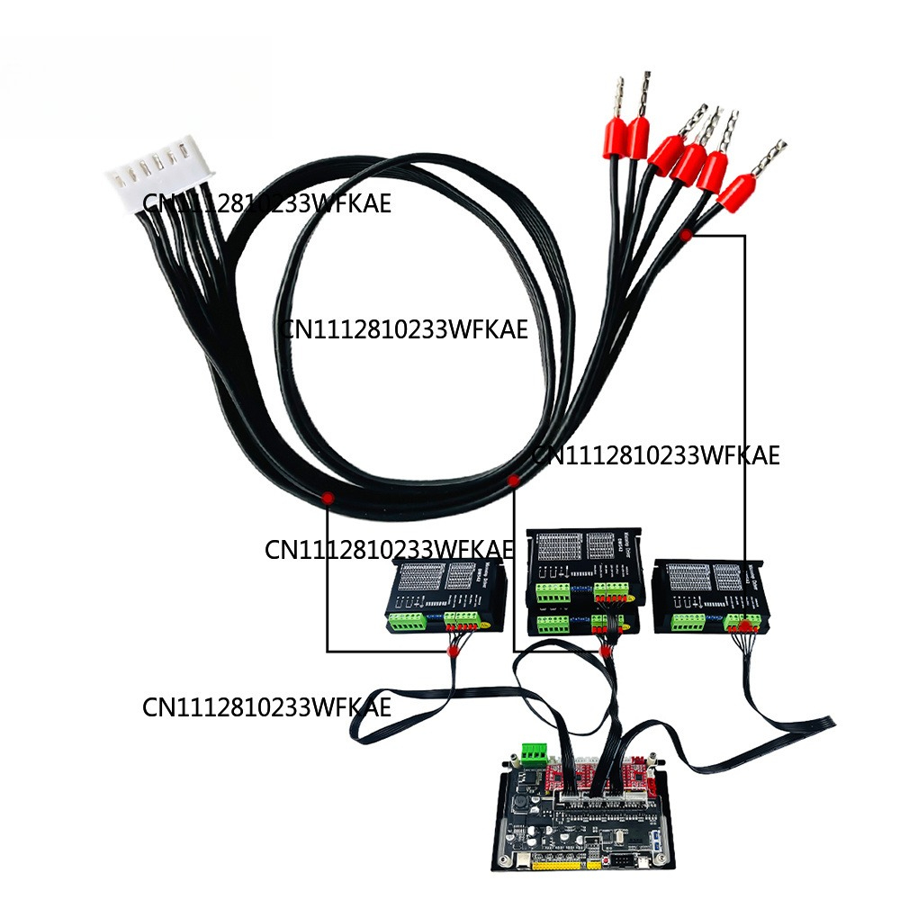 Controller Grbl Board - Шаговый двигатель управляет 6-контактным соединительным кабелем,