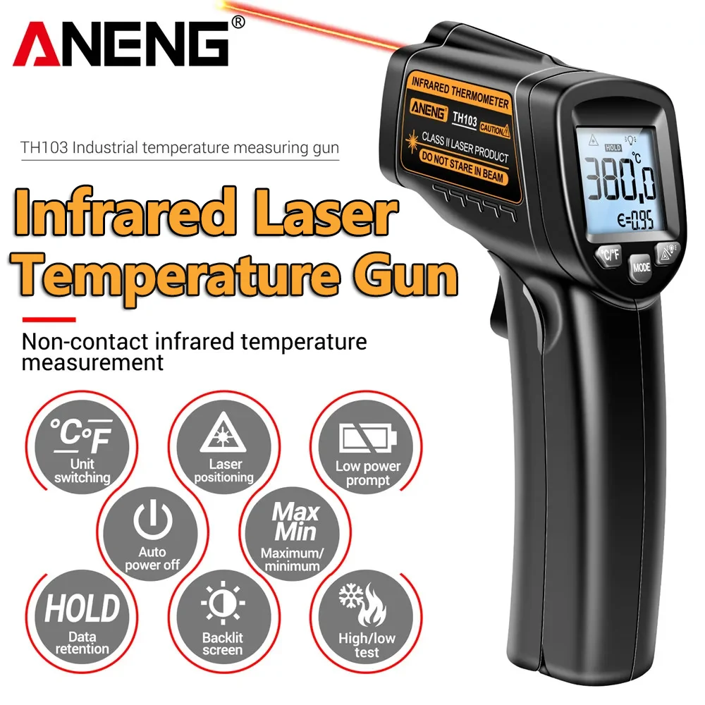 Инфракрасный лазерный термомет – обзор и цена Industrial Laser Temperature Sensor