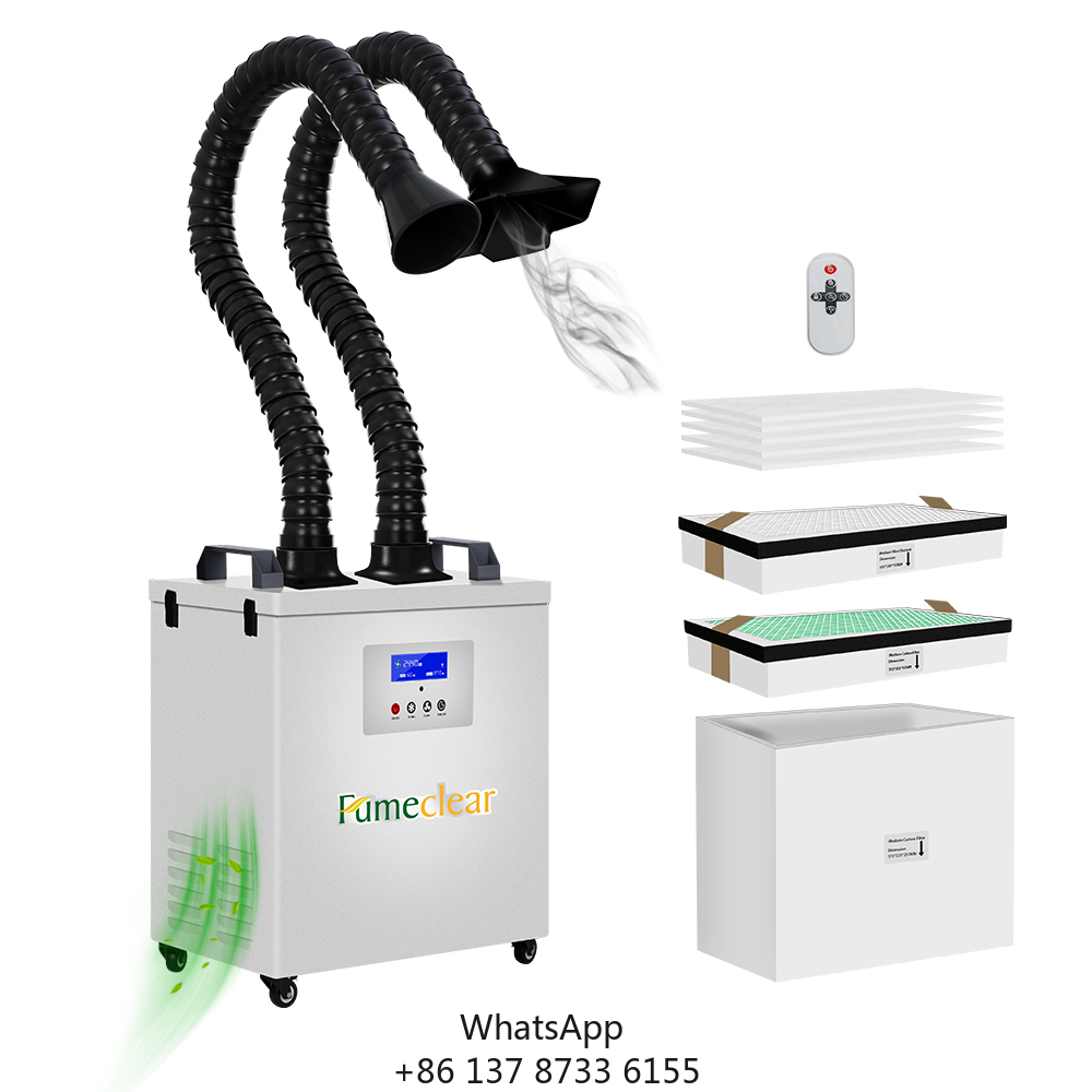 Сильное всасывание, промышленн – обзор и цена Industrial Laser Fume Extractor