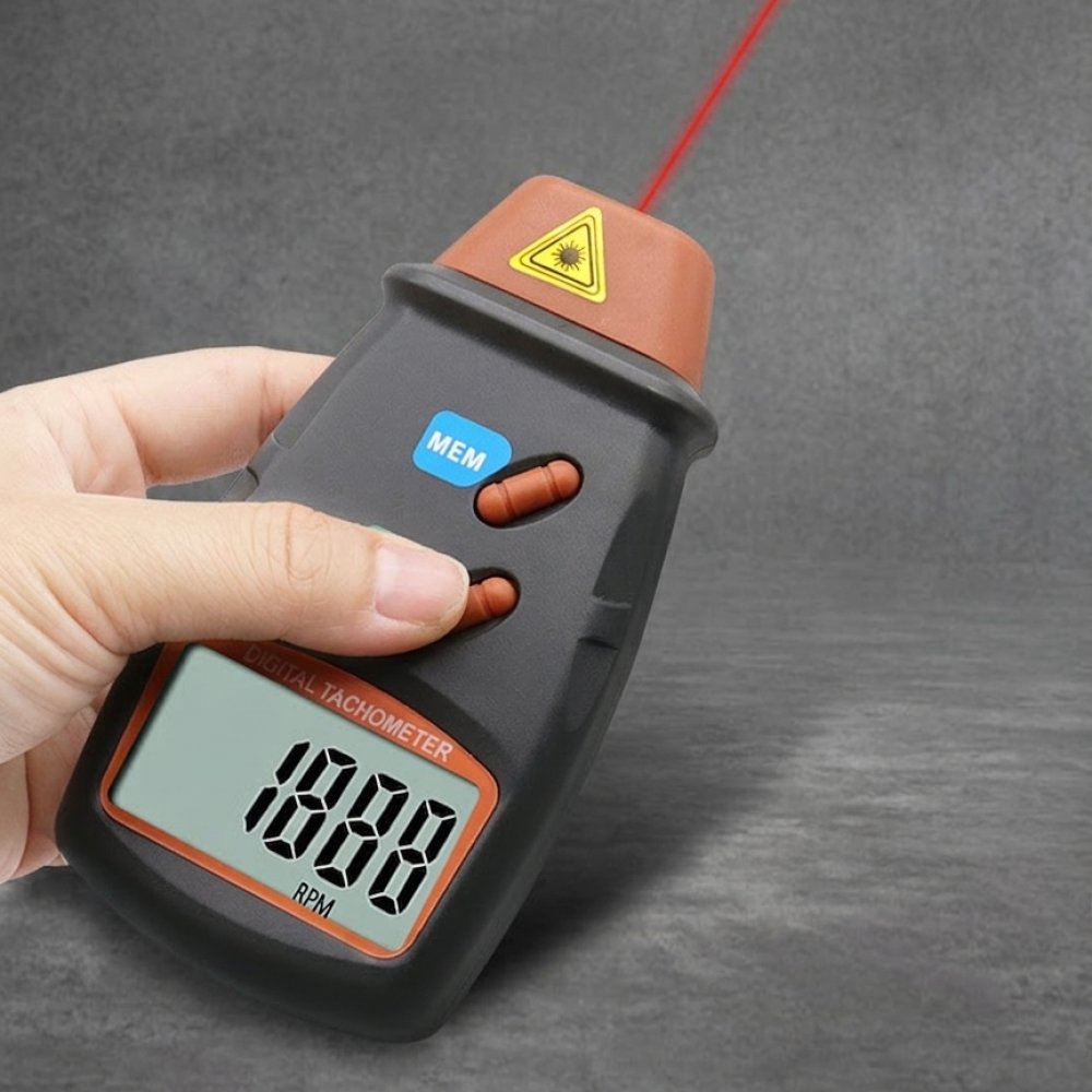 Цифровой лазерный тахометр, бе – обзор и цена Industrial Laser Tachometer