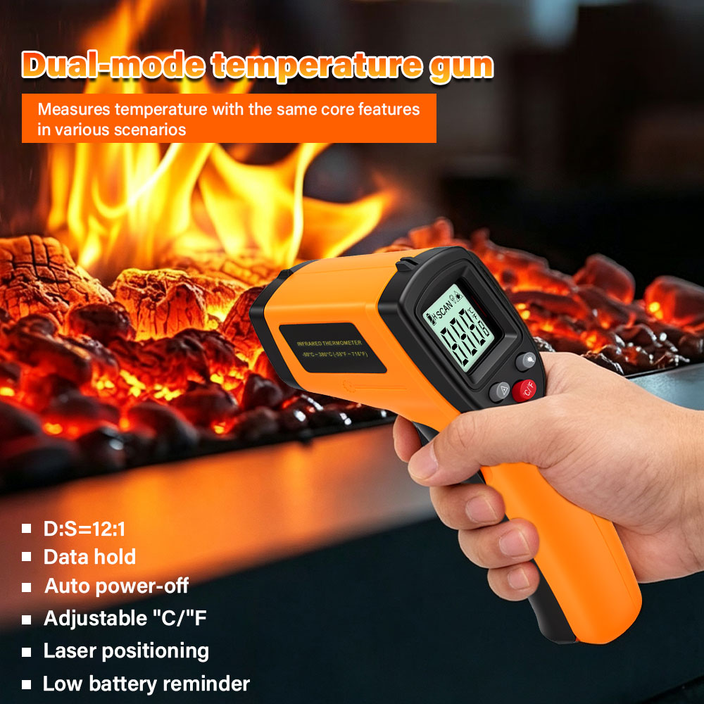Цифровой инфракрасный термомет – обзор и цена Industrial Laser Temperature Sensor