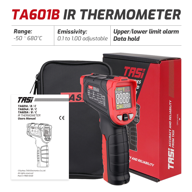 Инфракрасный термометр TASI TA – обзор и цена Industrial Laser Temperature Sensor