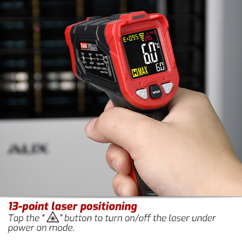 Инфракрасный термометр TASI TA – обзор и цена Industrial Laser Temperature Sensor
